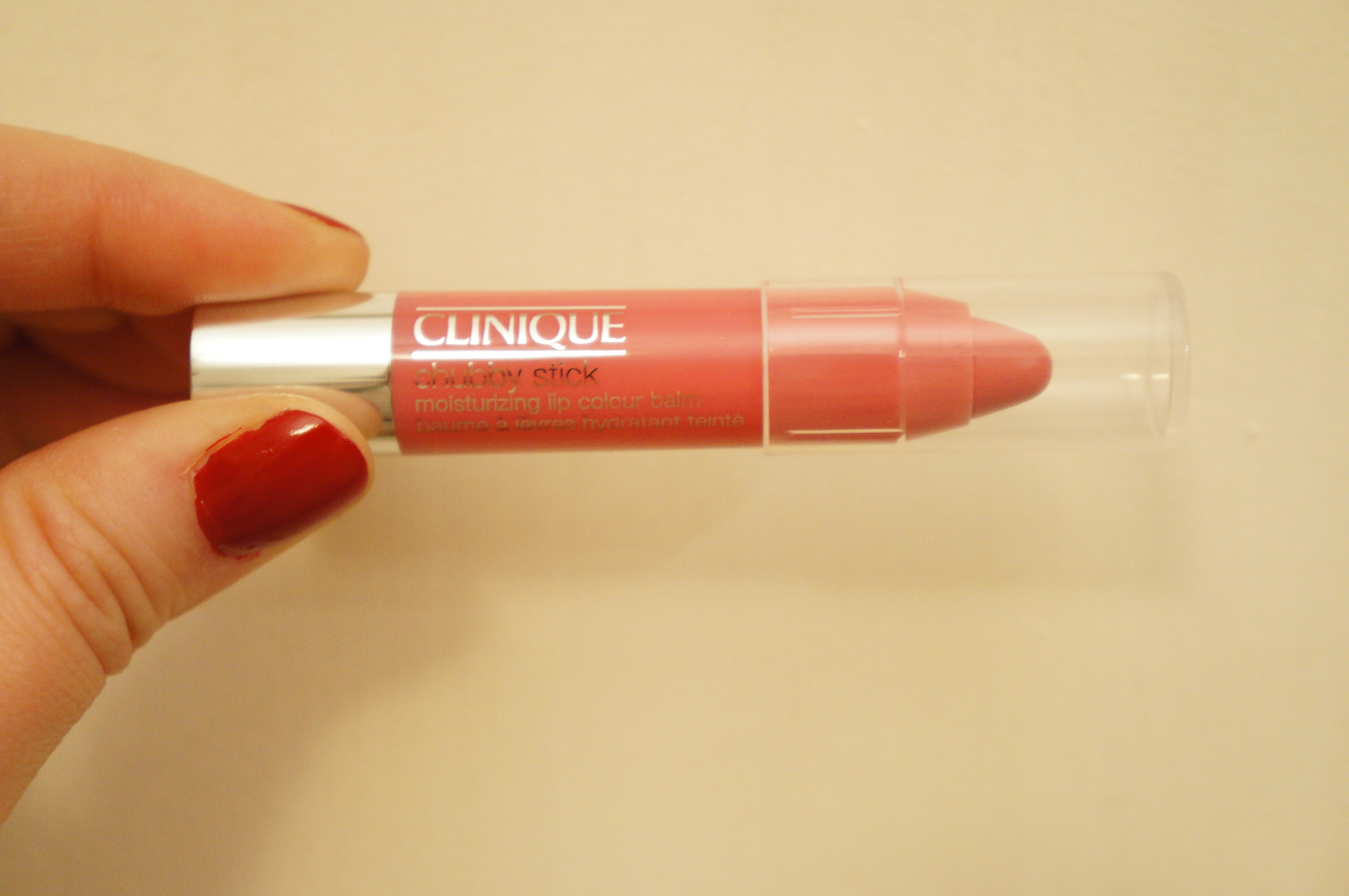 Clinique" Chubby Stick in 06 Woppin' Watermelon/ Pic by kiwikoo
