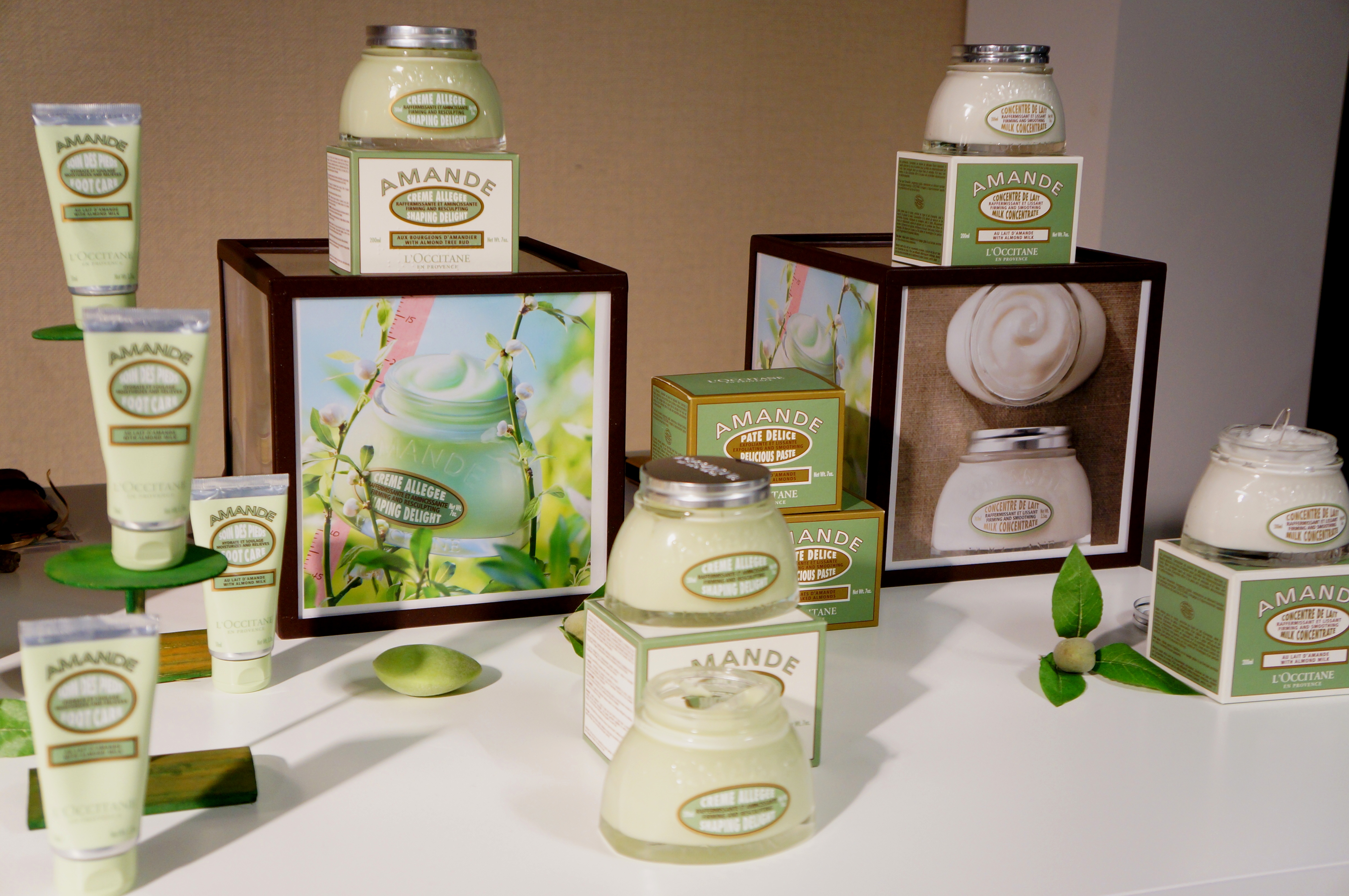Almond range by L'Occitane/ Pic by kiwikoo