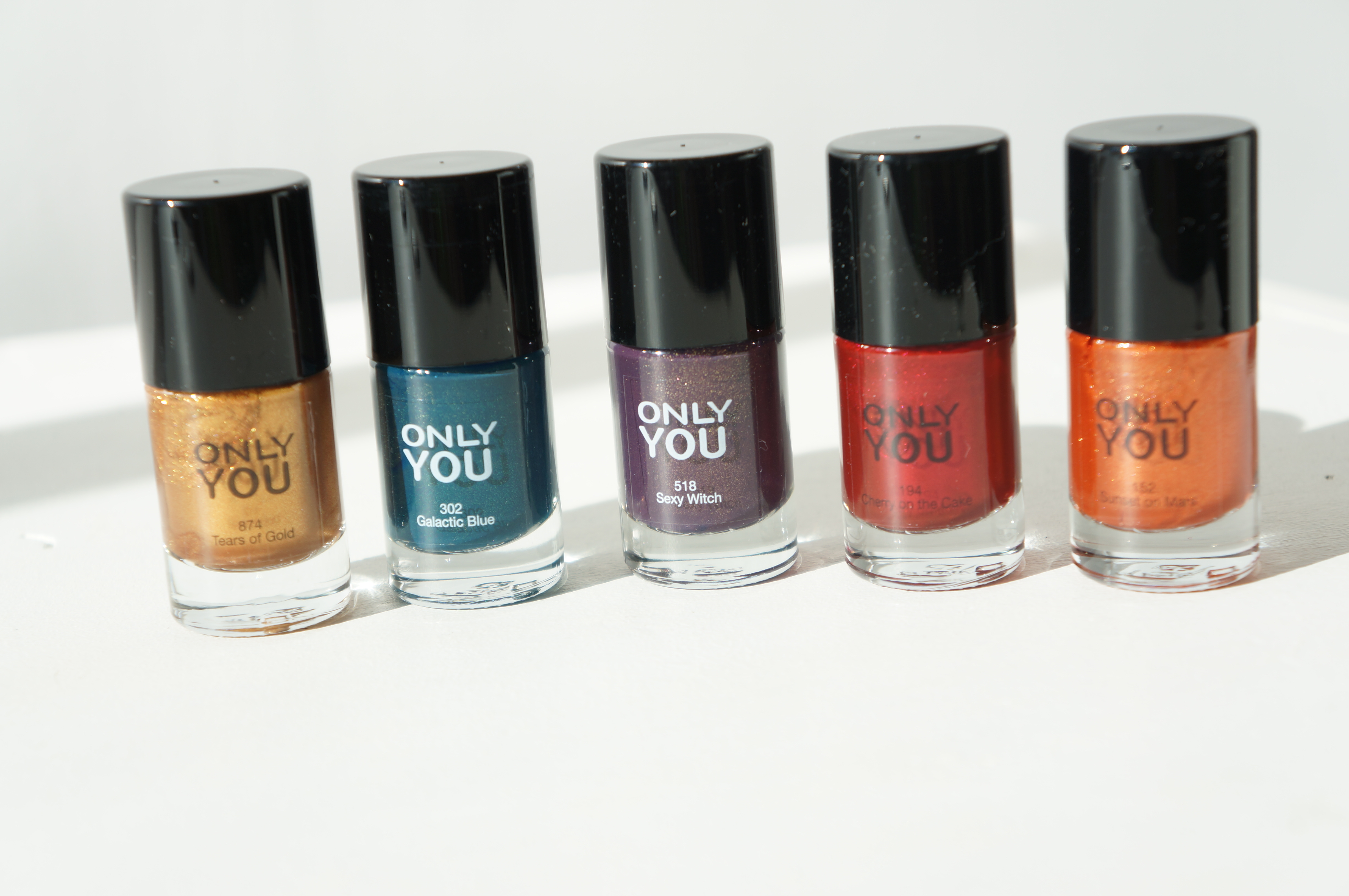 Only You Nail polishes limited edition / Pic by kiwikoo