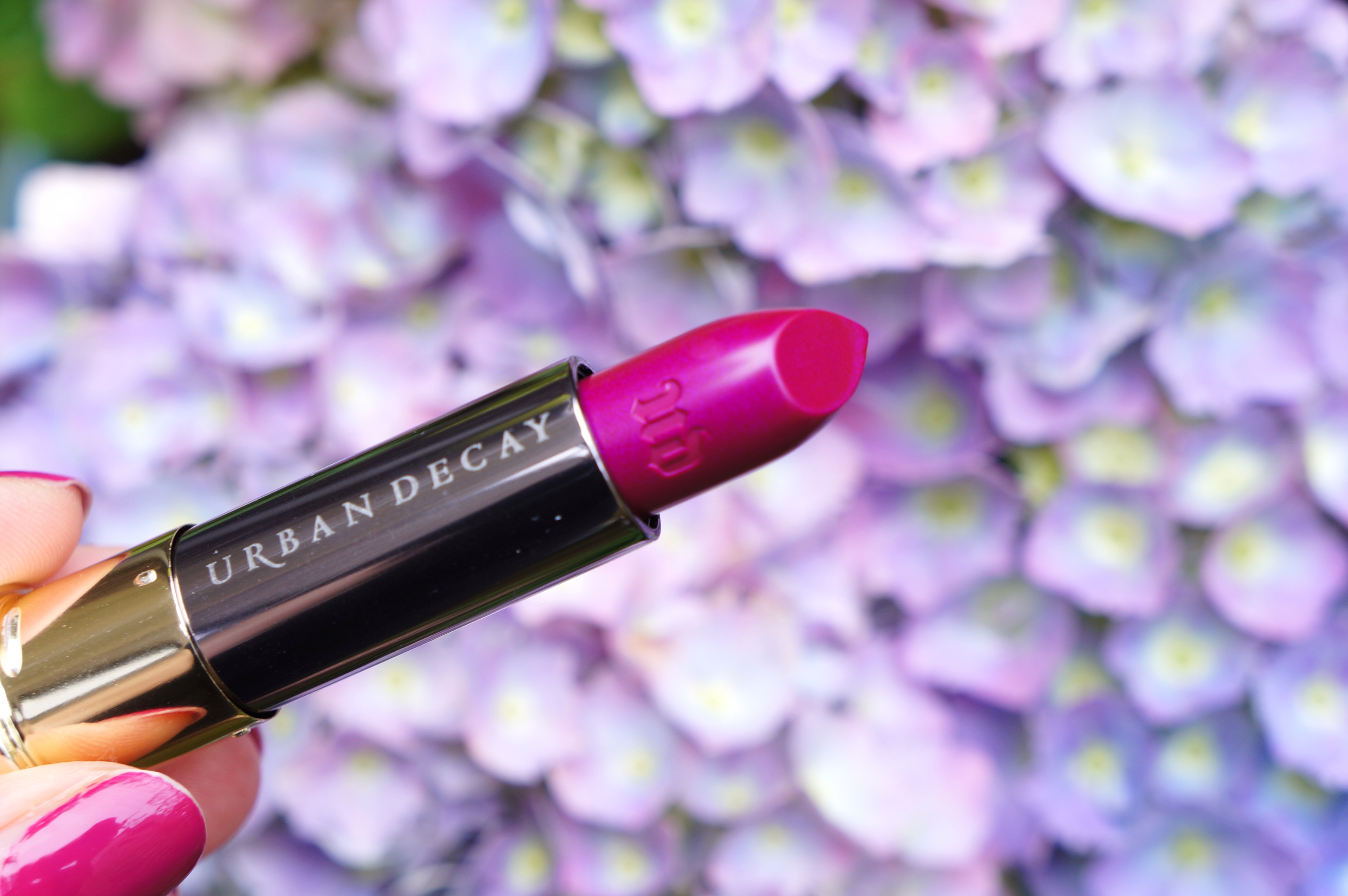 Urban Decay Vice Lipstick in Firebird/ Pic by 1FDLE.