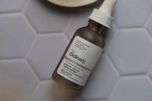 The Ordinary AHA 30% + BHA 2% Peeling Solution.