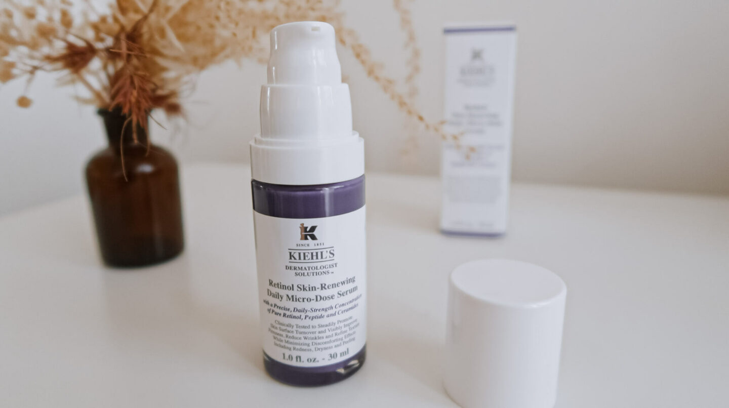 Soin de la peau retinol et apaisement. #retinol #kiehls #kbeauty #onethingskincare