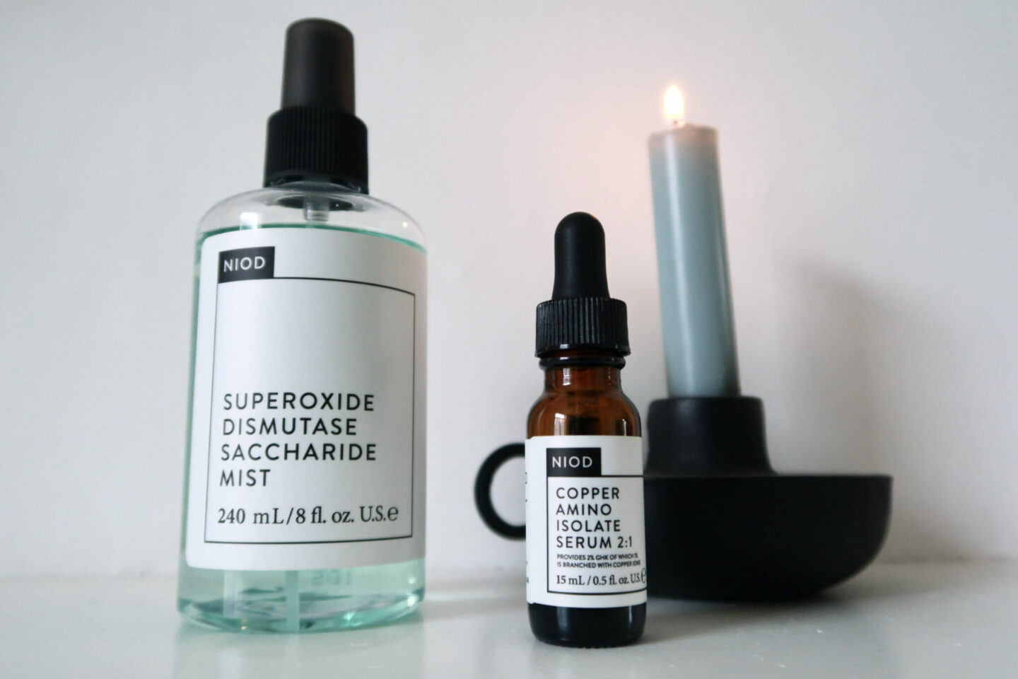 Deciem NIOD anti-oxydants soins anti-âge. #deciem #niod #superoxidedismutase #CAIS #copperpeptides #skincare #antiage