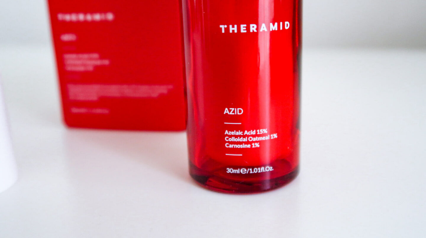 Traitement à l’acide azélaïque Theramid Niche Beauty Lab. 
#nichebeautylab #theramid #acideazelaique #azelaicacid #soin #soindelapeau #visage #beaute 