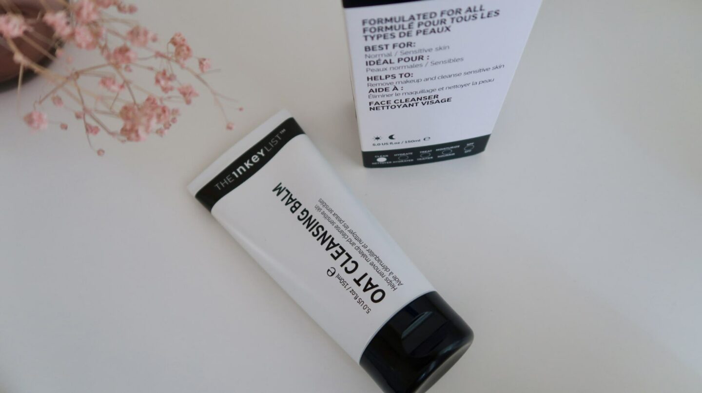 Oat Cleansing Balm by The Inkey List. #demaquillant #skincare #theinkeylist #cleansingbalm #soins #visage