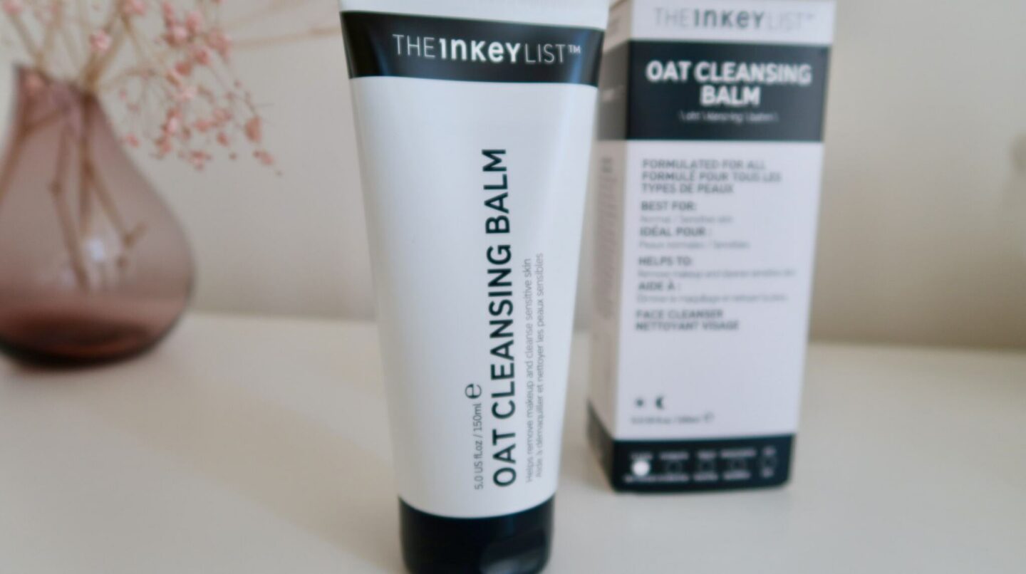 Oat Cleansing Balm by The Inkey List. #demaquillant #skincare #theinkeylist #cleansingbalm #soins #visage