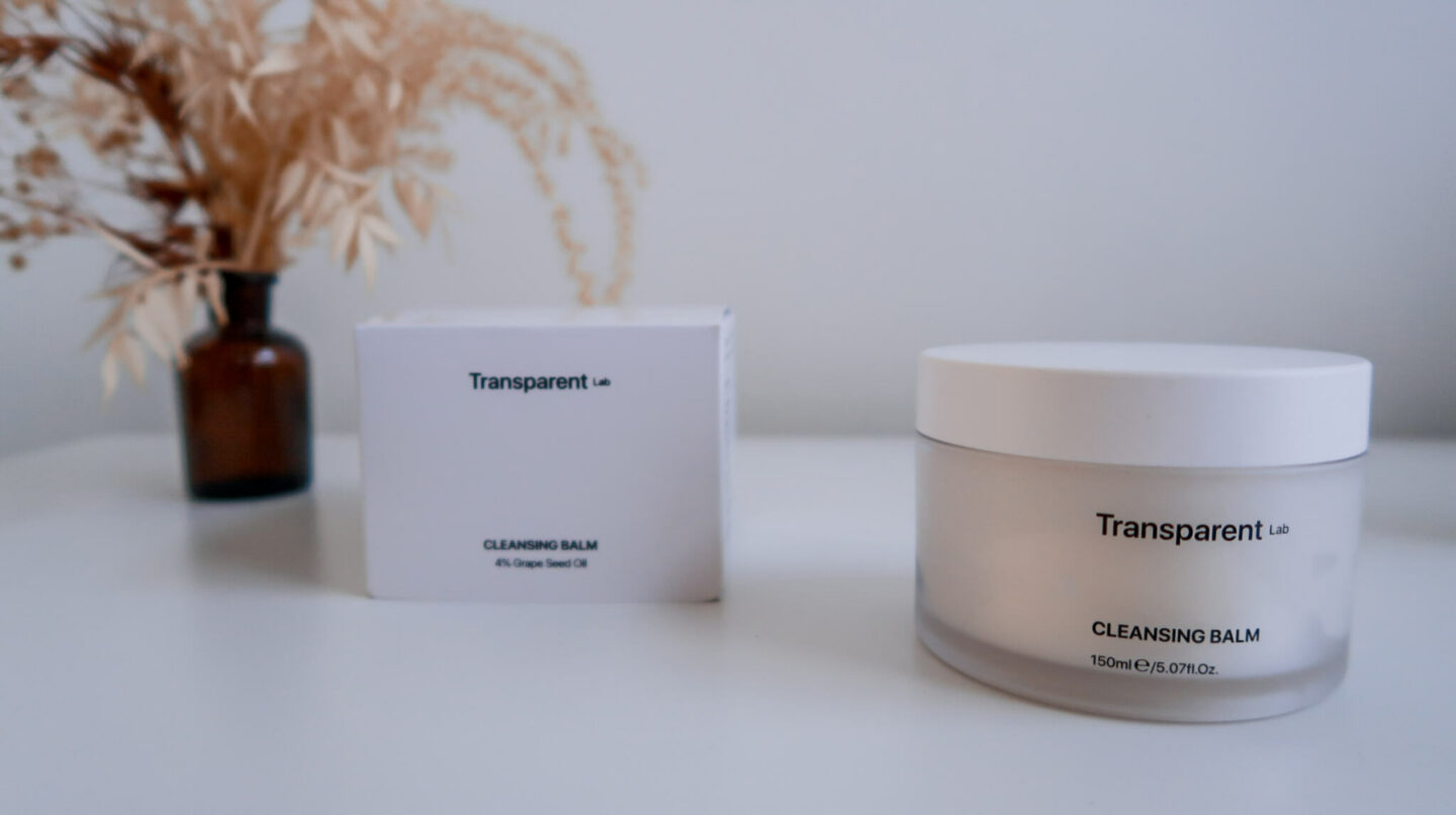 Transparent Lab, baume démaquillant. Niche Beauty.