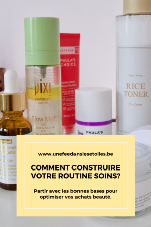 construire routine soins. #soins #beaute #routinesoins #skincare #beauty 