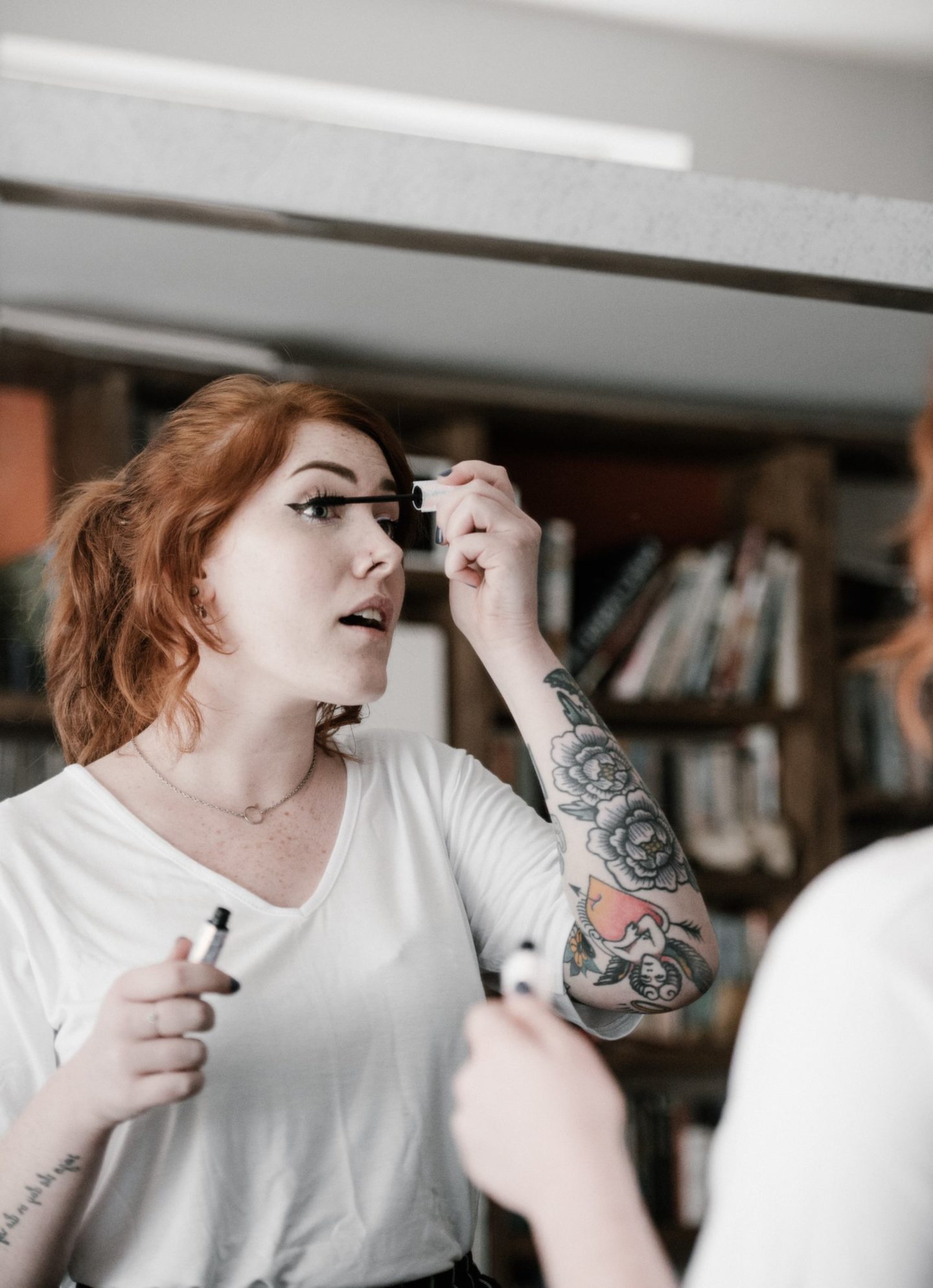 Masque, identité et maquillage. 