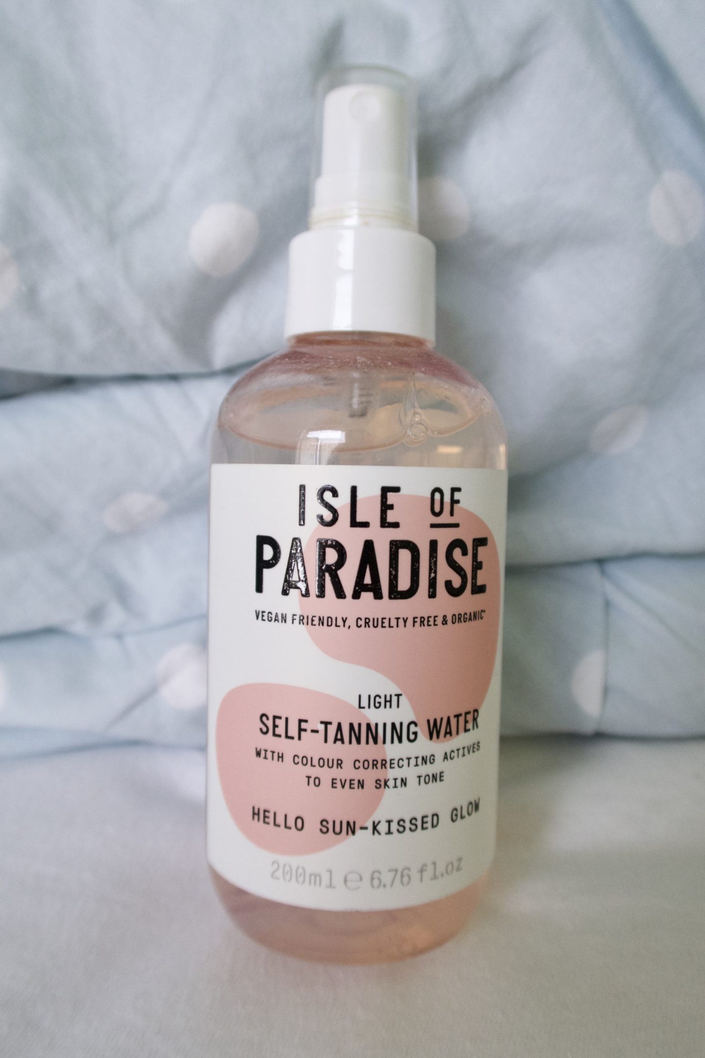 Isle of Paradise Self-Tanning Water. 
