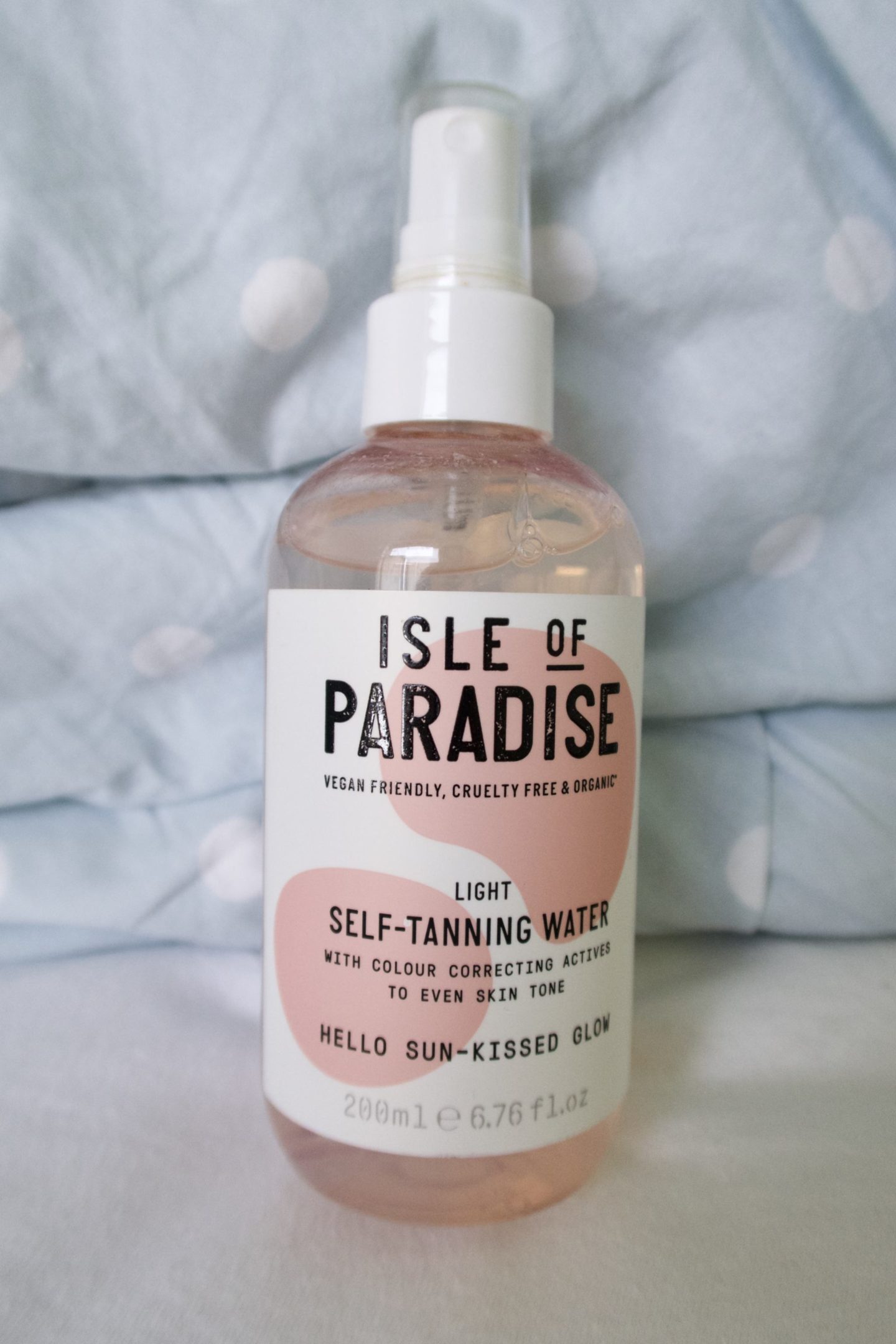 Isle of Paradise Self-Tanning Water.