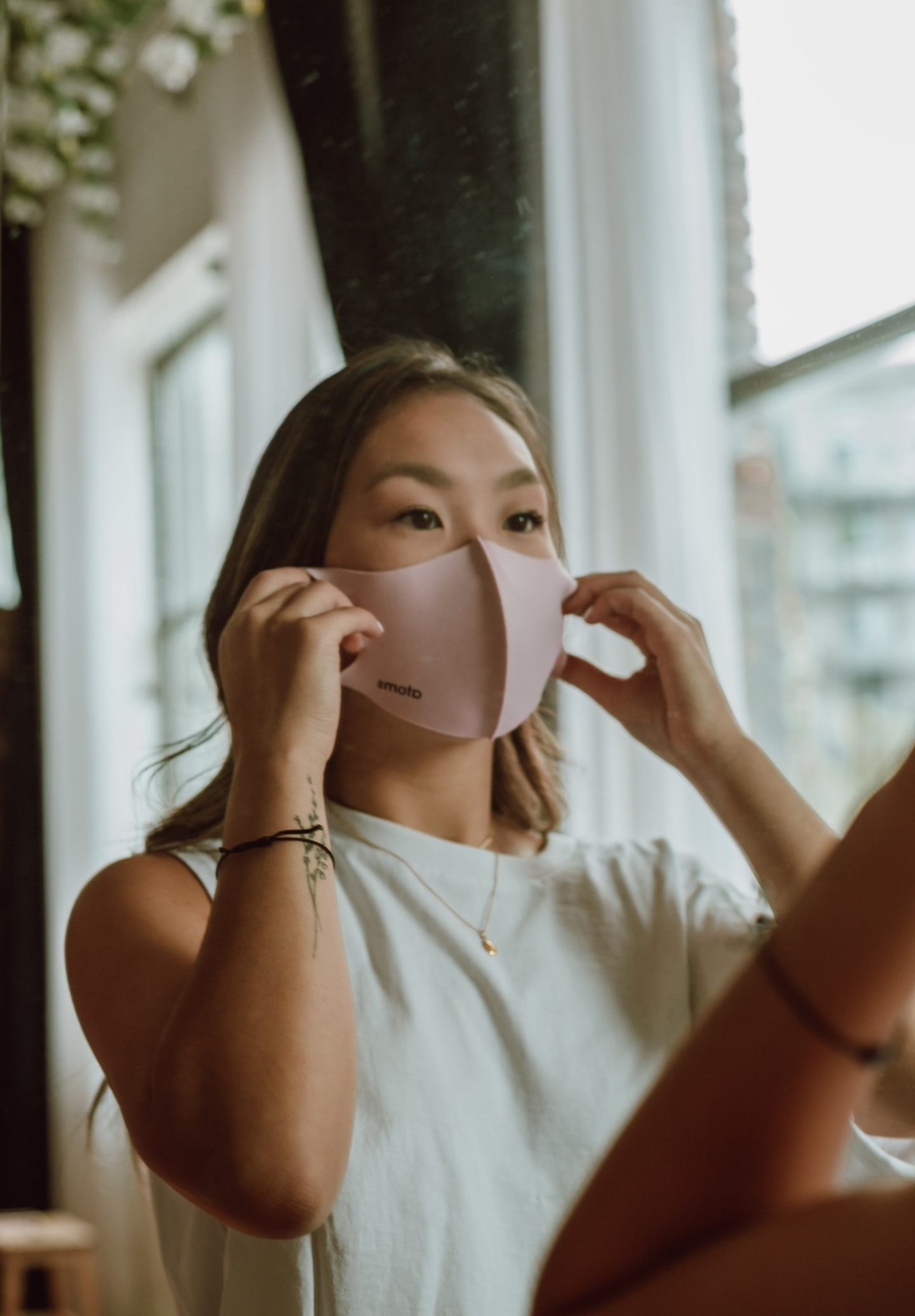 Masque, identité et maquillage. 